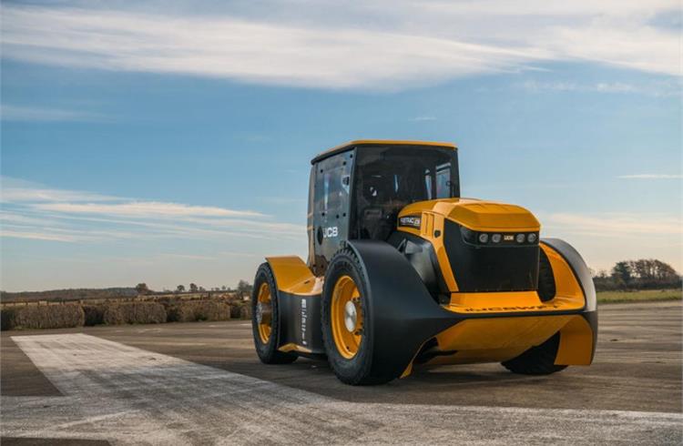 As tractors go, the JCB Fastrac Two is in a league of its own