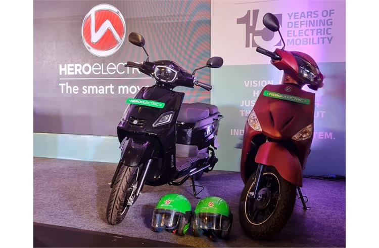 On March 15, Hero Electric launched three new products, which have higher levels of localisation and new features, priced between Rs 85,000 and Rs 130,000.