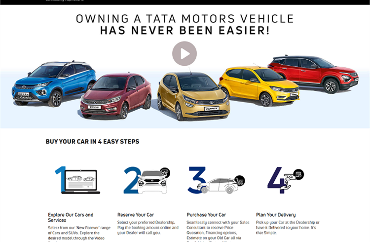 Tata Motors launches Click to Drive online sales platform