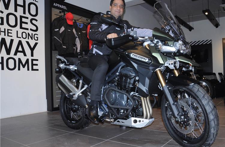 Vimal Sumbly quits Triumph Motorcycles India