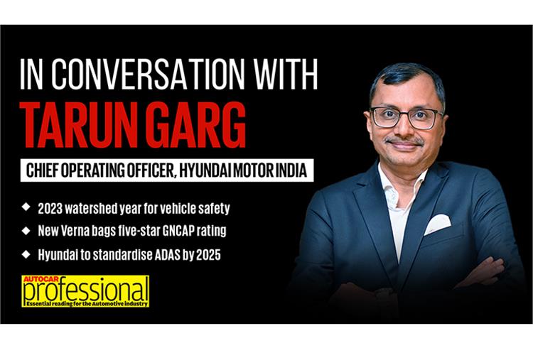 'Standard six airbags have struck a chord with customers': Tarun Garg