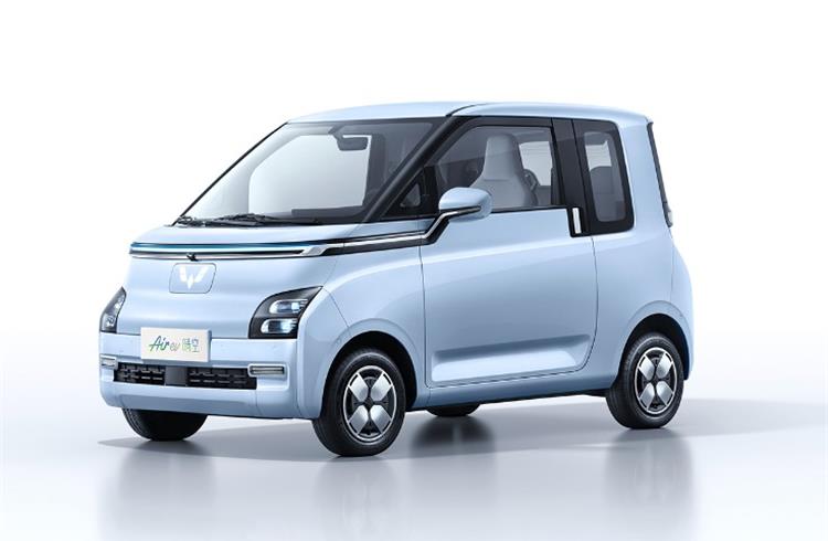 GM’s SAIC-GM-Wuling JV will sell Wuling Air EV alongside the Wuling Hong Guang MINIEV, Wuling Nano EV and Baojun KiWi EV.