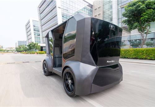 Bengaluru start-up unveils zPod autonomous driving concept