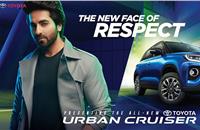 In an effort to attract young urban Indians, TKM chose  actor Ayushmann Khurrana  as its brand ambassador for the Urban Cruiser SUV.