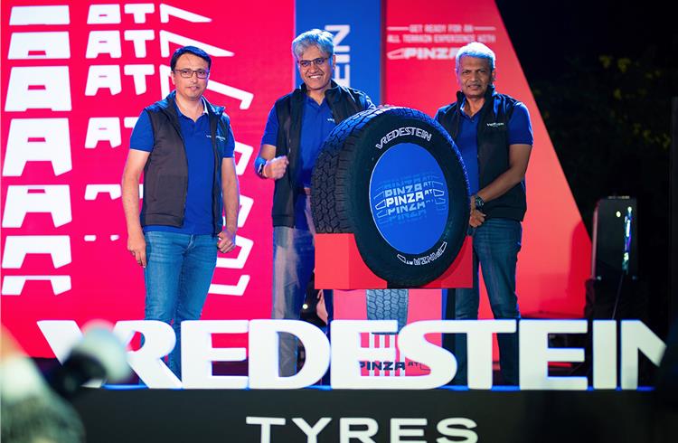 Apollo Tyres launches Vredestein Pinza all-terrain premium SUV tyres in India