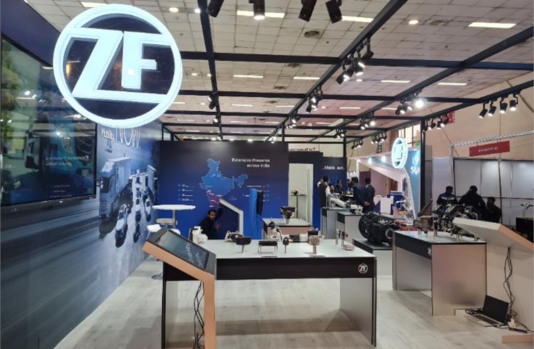 ZF’s Bharat Mobility Show display focuses on localised manufacturing