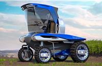 Pininfarina’s futuristic design around a high-comfort, high-safety cab, gets electric power in line with the New Holland Clean Energy Leader strategy.