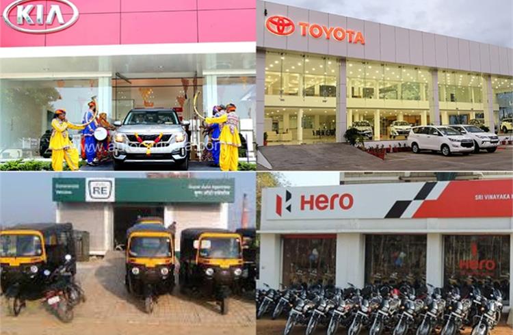 Dealers have recognised the support given by OEMs in the Covid period by Kia Motors India, Toyota Kirloskar Motors, Hero MotoCorp and Bajaj Auto.