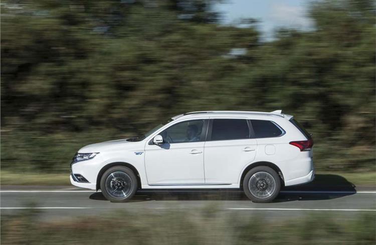 The Outlander PHEV is a popular plug-in hybrid in the UK