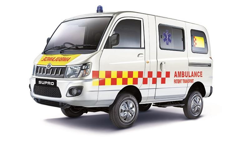 Mahindra launches BS VI Supro ambulance at Rs 694,000