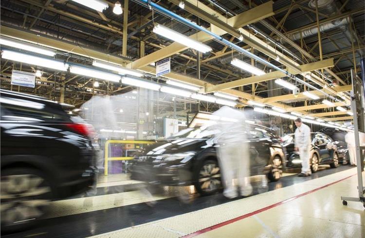 UK car manufacturing falls 44% in August as industry losses reach £9.5bn