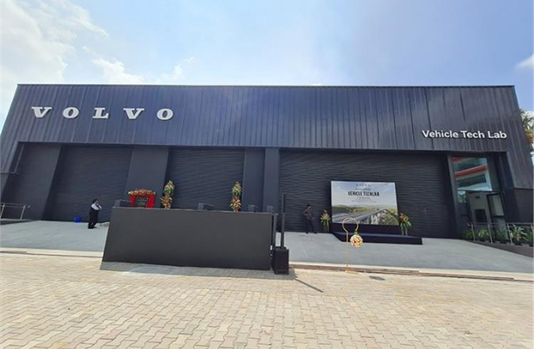 Volvo's new tech lab, spread over 6,600 square feet in Bagmane Tech Park, Bengaluru, allows its engineers to carry out prototype demonstration and static verification of product and components.