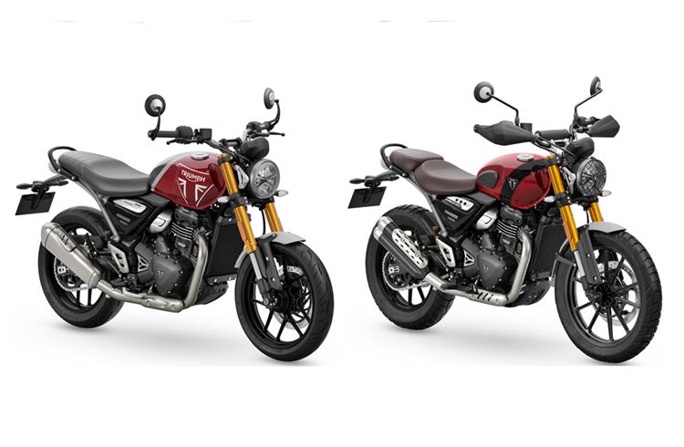 Triumph unveils Speed 400 and Scrambler 400X to be built by Bajaj Auto