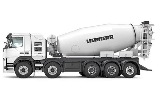 Liebherr showcases first full-electric truck mixers