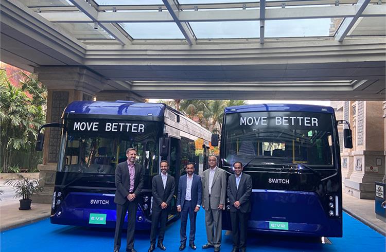 Switch Mobility launches electric bus platform for India