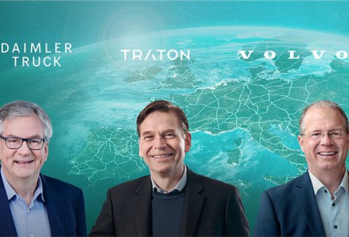 Daimler Truck, Traton and Volvo kick off European charging infrastructure JV