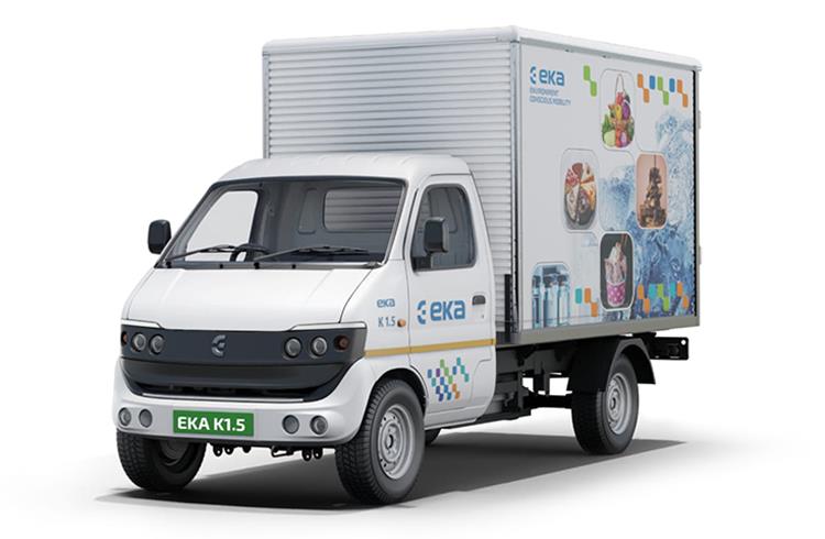 EKA Mobility unveils India’s first 1.5-tonne electric LCV range at Bharat Mobility Global Expo 2024