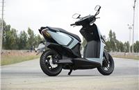 The scooter is available with two tyres specifications. One variant gets a 90/90-12 front and rear tyre, while the other uses 100/80-12 (front) and 110/80-12 (rear).