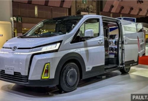 Toyota Hiace EV concept showcased at Tokyo Motor Show