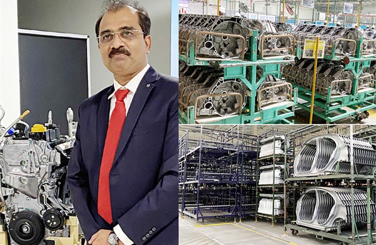 Biju Balendran, MD, RNAIPL: “Around 3,912 parts including seats, mufflers and steel parts are currently exported. We also export stamping parts to Egypt and Russia and bumpers to Egypt.