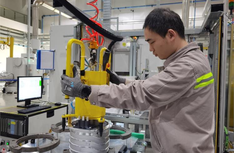 With plants on three continents, ZF produces electric motors for the growing global demand for electrified driveline technology. Here is a look at the Hangzhou location, China.