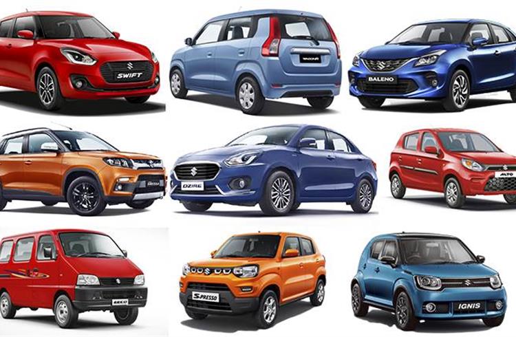 Maruti Suzuki sells 124,280 cars in June, 293,082 units in Q1