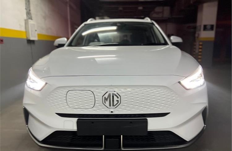 MG ZS EV facelift revealed
