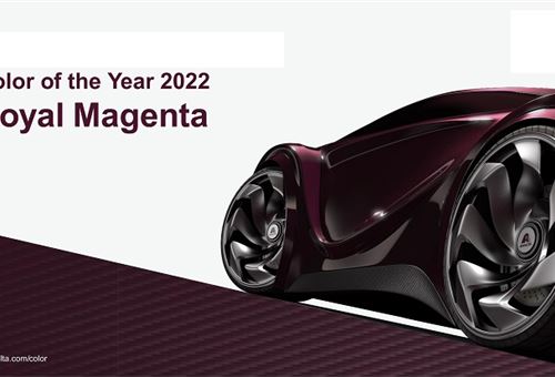 Royal Magenta named automotive colour of the year 2022