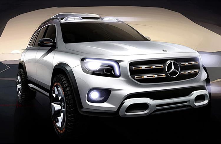 Mercedes-Benz previews rugged new SUV at Shanghai Motor Show
