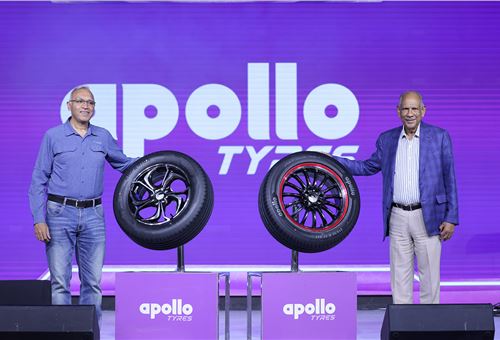 Apollo Tyres develops car and SUV tyres with 75% sustainable materials