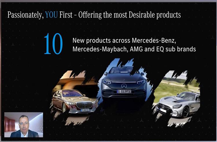Company plans exciting new product launches across the Maybach,
AMG and EQ brands in 2022.