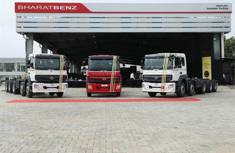 The 300th showroom in the all-India BharatBenz network is located at Loni, a strategic location on the Pune-Solapur highway.