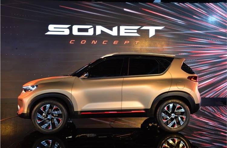 Kia Motors India targets sale of 70,000 Sonet SUVs in first year