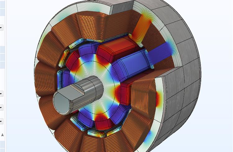 Simulation as innovation tool to optimise heat management for auto designing: Comsol