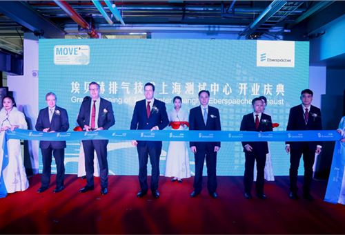 Eberspaecher opens new Asia test facility in Shanghai