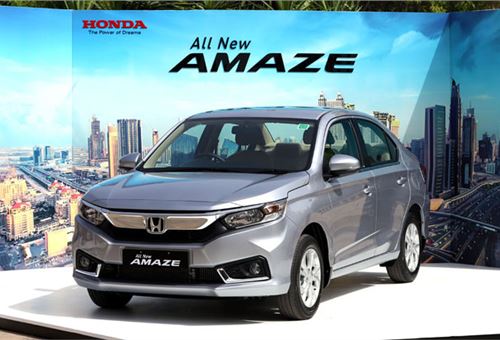 New Honda Amaze crosses 50,000 sales, total volume surpasses 300,000 milestone