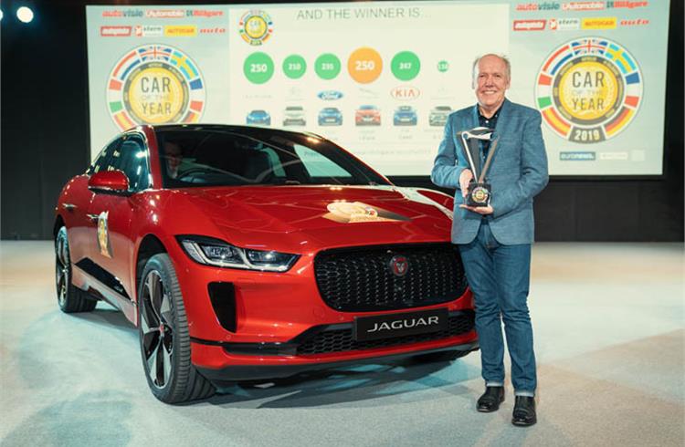 Jaguar I-Pace wins European Car of the Year 2019 award