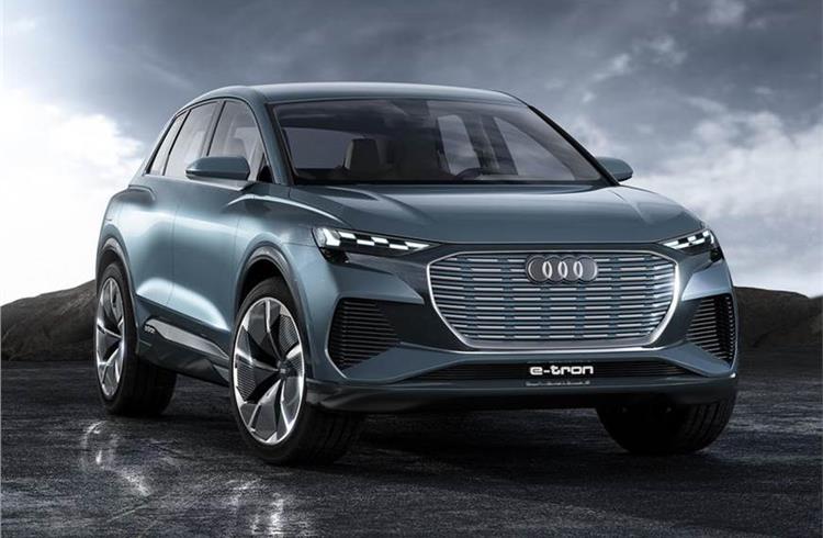 Audi Q4 E-tron electric SUV revealed