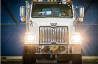 The iconic US trucks with their striking front-end design and characteristic chrome look are used in North America predominantly as special vehicles and construction site vehicles in the vocational trucks segment.