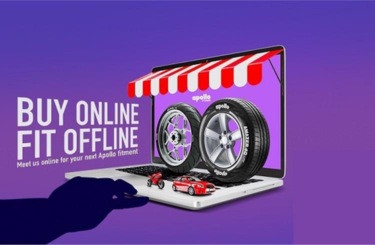 Apollo Tyres launches online sales platform for passenger car and two-wheeler customers
