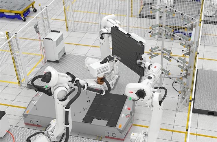 Featuring ABB’s TrueMove and QuickMove motion control technology, the robots can achieve class-leading repeatability with a minimum of 0.03mm deviation