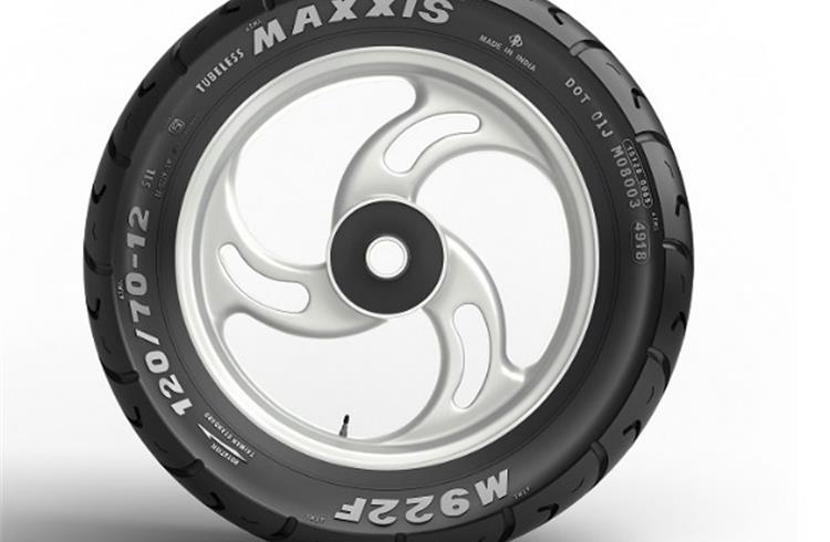 Maxxis launches M922F specialised electric two-wheeler tyres