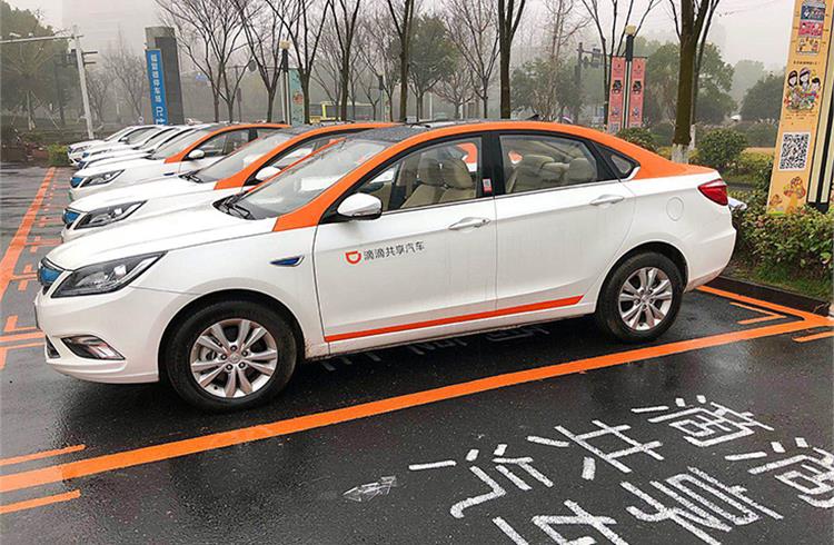 Didi car sharing platform in China