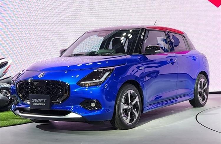 New Suzuki Swift unveiled at Tokyo Motor Show