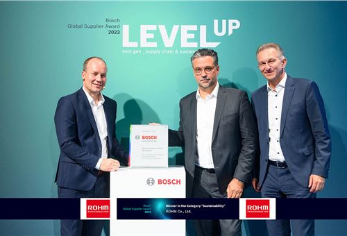 ROHM Semiconductor wins Bosch Global Supplier Award 2023