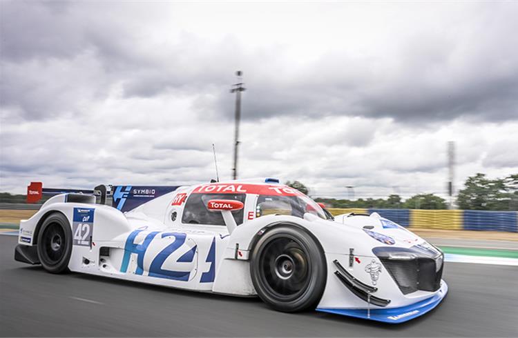 Michelin’s hydrogen-powered endurance race car to debut at Goodwood Festival 