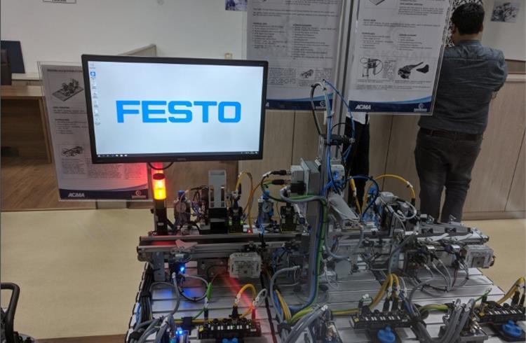 State-of-the-art mechatronic equipment sourced from Germany's Festo.