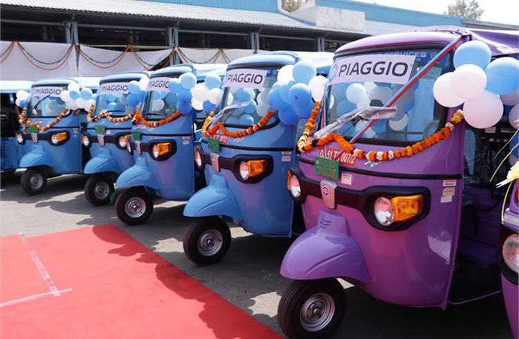 Piaggio Ape Electrik fleet lined up for Switch Delhi initiative.
