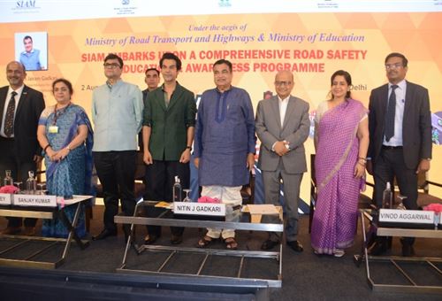 SIAM launches “Road Safety Education and Awareness Programme” for school children 