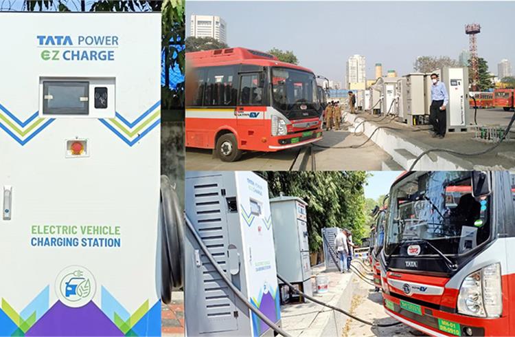 Tata Autocomp delivers 64 200kW DC fast chargers for e-buses in Mumbai, Ahmedabad